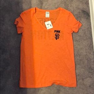 NWT VS PINK SF Giants tee